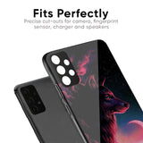 Moon Wolf Glass Case for Oppo Reno10 5G