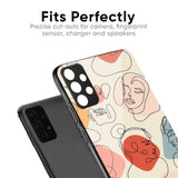 Abstract Faces Glass Case for Realme GT Neo 3