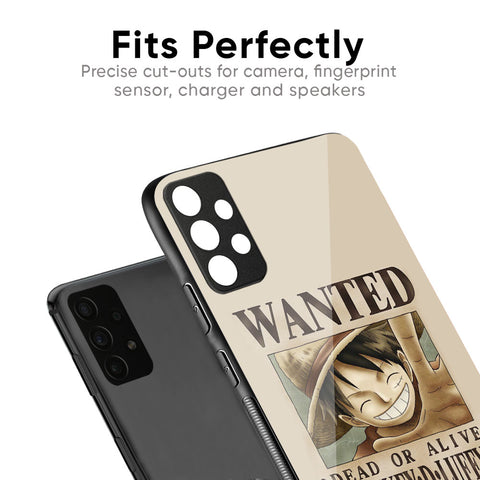 Luffy Wanted Glass Case for Samsung Galaxy A25 5G