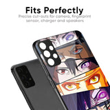 Anime Eyes Glass Case for Redmi Note 11 SE