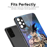 Branded Anime Glass Case for Oppo A74