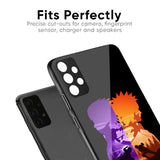 Minimalist Anime Glass Case for Oppo F17 Pro