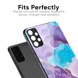 Alcohol ink Marble Glass Case for Realme 9 Pro 5G