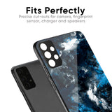 Cloudy Dust Glass Case for Vivo Y15s
