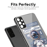 Space Flight Pass Glass Case for Samsung A21s