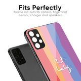 Lucky Abstract Glass Case for OnePlus 9R