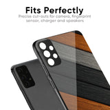 Tri Color Wood Glass Case for Samsung Galaxy A73 5G
