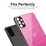 Pink Ribbon Caddy Glass Case for OnePlus 10T 5G
