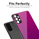 Magenta Gradient Glass Case For OnePlus 10R 5G