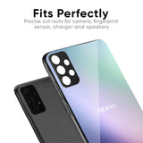 Abstract Holographic Glass Case for Oppo F19 Pro