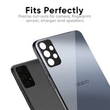 Space Grey Gradient Glass Case for Oppo Reno11 Pro 5G