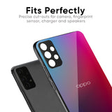 Magical Color Shade Glass Case for Oppo F19 Pro
