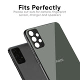 Charcoal Glass Case for Poco X3