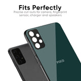 Olive Glass Case for Poco X3 Pro