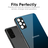 Sailor Blue Glass Case For Samsung Galaxy M12