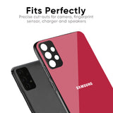 Solo Maroon Glass case for Samsung Galaxy A73 5G