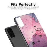 Space Doodles Glass Case for Xiaomi Redmi Note 7S