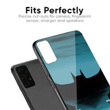 Cyan Bat Glass Case for Samsung Galaxy A30s