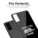 Weekend Plans Glass Case for Samsung Galaxy S10 lite