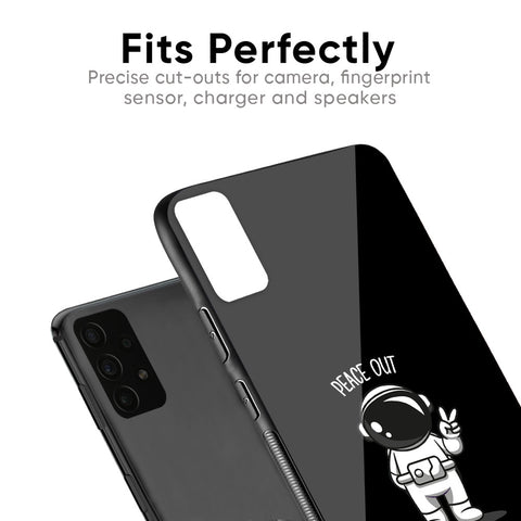 Peace Out Astro Glass Case for Samsung Galaxy A50