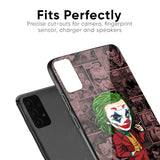 Joker Cartoon Glass Case for Samsung Galaxy A30s