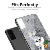 Cute Baby Bunny Glass Case for Samsung Galaxy A30s