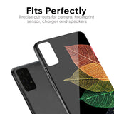 Colorful Leaves Glass Case for OnePlus 7T