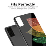 Colorful Leaves Glass Case for Samsung Galaxy A30s