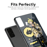 Cool Sanji Glass Case for Samsung Galaxy A30s