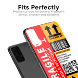 Handle With Care Glass Case for Samsung Galaxy S10 Plus