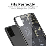 Skeleton Inside Glass Case for Samsung Galaxy S10 Plus