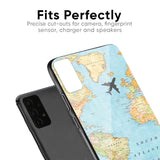 Travel Map Glass Case for OnePlus 7 Pro