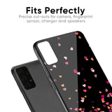 Heart Rain Fall Glass Case For Samsung Galaxy Note 9