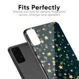 Dazzling Stars Glass Case For Poco M2 Pro