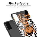 Angry Tiger Glass Case For OnePlus 7T Pro