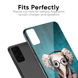 Adorable Baby Elephant Glass Case For Poco M2 Pro