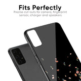 Floating Floral Print Glass Case for Samsung Galaxy A30s