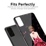 Fashion Princess Glass Case for Poco M2 Pro