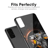 Aggressive Lion Glass Case for Samsung Galaxy S10 Plus