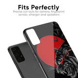 Red Moon Tiger Glass Case for Samsung Galaxy A30s