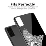 Kitten Mandala Glass Case for Xiaomi Redmi K30