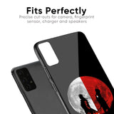 Anime Red Moon Glass Case for Samsung Galaxy A50s