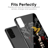 Dark Luffy Glass Case for Samsung Galaxy A30s