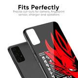 Red Vegeta Glass Case for Samsung Galaxy M30s