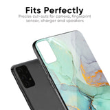 Green Marble Glass case for Vivo Z1 Pro