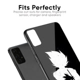 Monochrome Goku Glass Case for Samsung Galaxy A50s