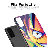 Monkey Wpap Pop Art Glass Case for Samsung Galaxy A50s