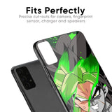 Anime Green Splash Glass Case for Samsung Galaxy A50s