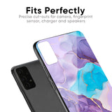 Alcohol ink Marble Glass Case for Samsung Galaxy A50s