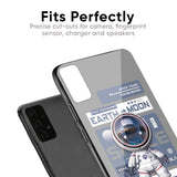 Space Flight Pass Glass Case for Oppo Reno 3